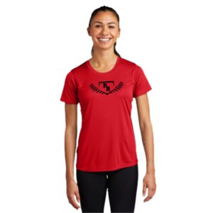 Red Raiders Fastpitch Softball Ladies Performance Tee