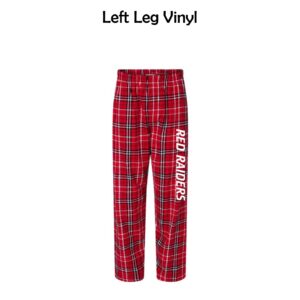 Red Raiders Fastpitch Softball Adult & Youth Flannel Pants