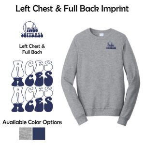 Algonquin Aces Adult Crewneck Sweatshirt