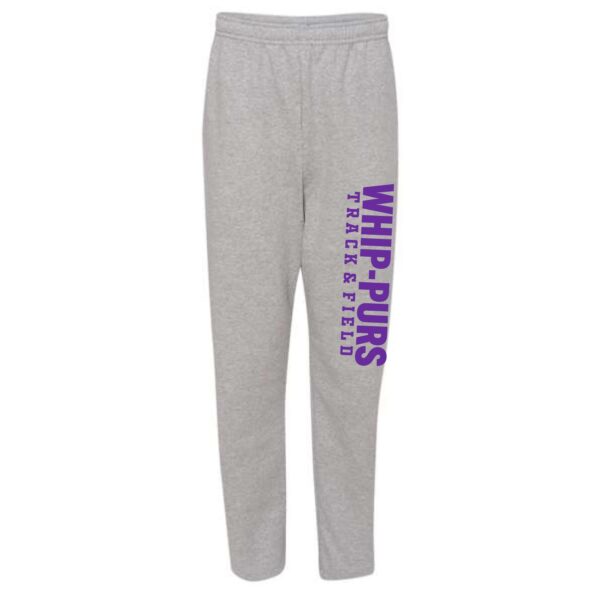 Hampshire Track & Field Open-Bottom Sweatpants with Pockets - Image 2