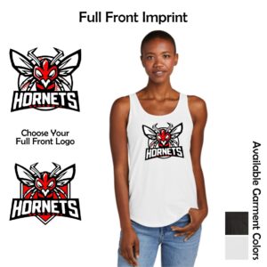 Hornets Baseball Ladies Relaxed Tank
