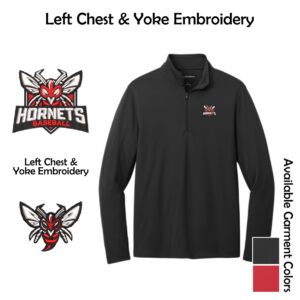 Hornets Baseball Adult 1/4-Zip