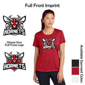 Hornets Baseball Ladies Performance Tee