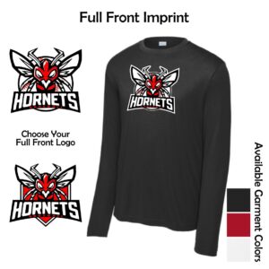 Hornets Baseball Adult & Youth Performance Long Sleeve Tee