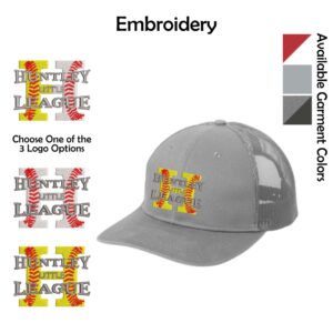 Huntley Little League Snapback Trucker Cap