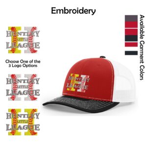 Huntley Little League Snapback Trucker Cap