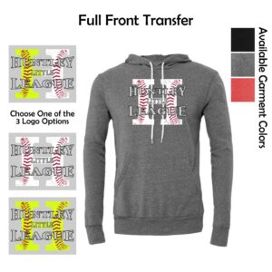 Huntley Little League Adult BELLA+CANVAS Hoodie