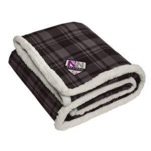 Northwest Little League Flannel Sherpa Blanket