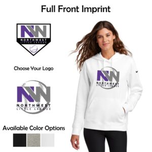 Northwest Little League Ladies Nike Pullover Hoodie
