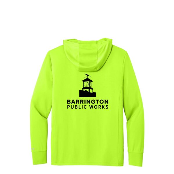 Barrington Public Works 02 Long Sleeve Hooded T-Shirt - Image 3