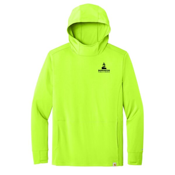 Barrington Public Works 02 Long Sleeve Hooded T-Shirt - Image 2