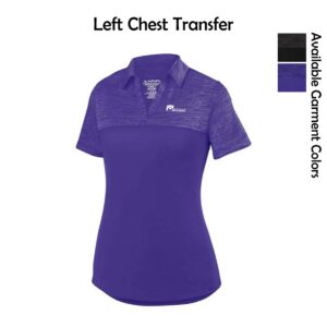 Marklund 07 Ladies Shadow Tonal Heather Polo