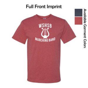 WSHSB Marching Band DryBlend T-Shirt