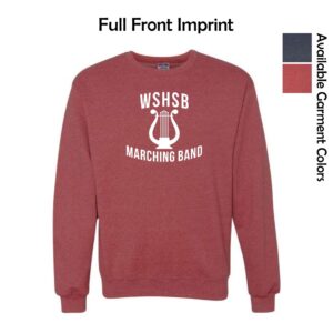 WSHSB Marching Band Crewneck Sweatshirt