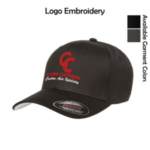 Cassin Customizing V-Flexfit® Cotton Twill Cap