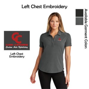 Cassin Customizing Ladies Motion Polo