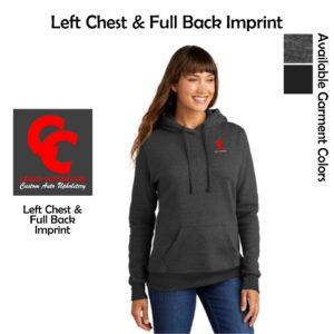 Cassin Customizing Ladies Core Fleece Pullover Hooded Sweatshirt