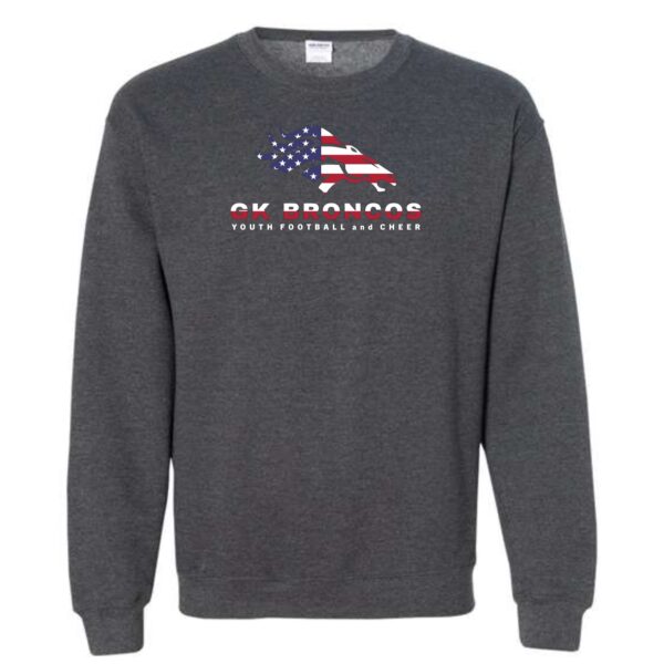 Genoa-Kingston Broncos Adult & Youth Crewneck Sweatshirt - Image 2