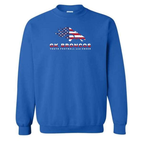 Genoa-Kingston Broncos Adult & Youth Crewneck Sweatshirt - Image 4