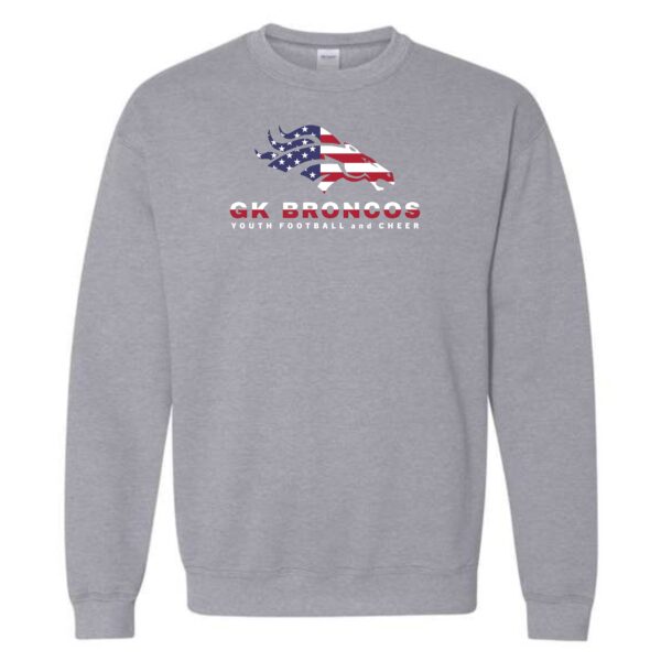 Genoa-Kingston Broncos Adult & Youth Crewneck Sweatshirt - Image 5