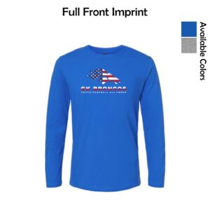 Genoa-Kingston Broncos Adult & Youth Long Sleeve T-Shirt