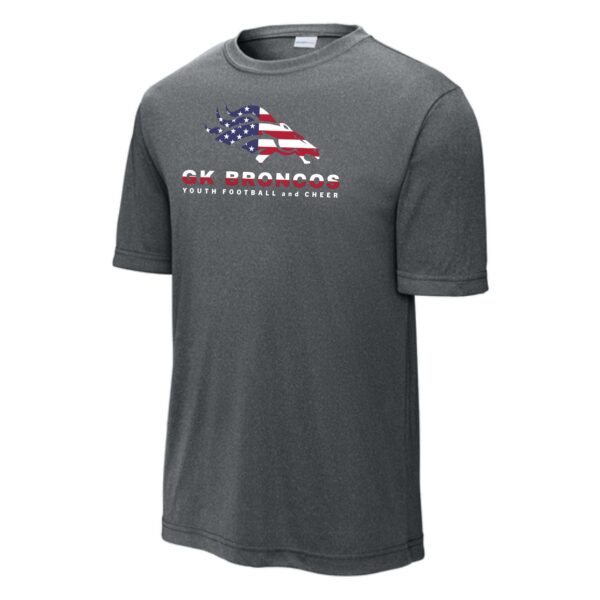 Genoa-Kingston Broncos Adult & Youth Performance Tee - Image 4