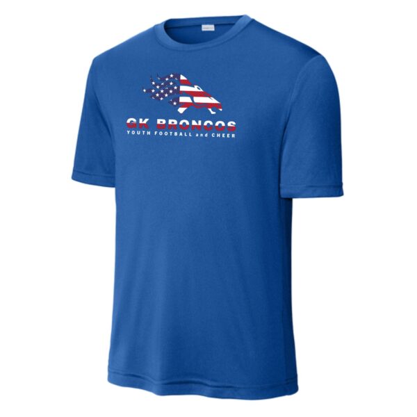 Genoa-Kingston Broncos Adult & Youth Performance Tee - Image 5