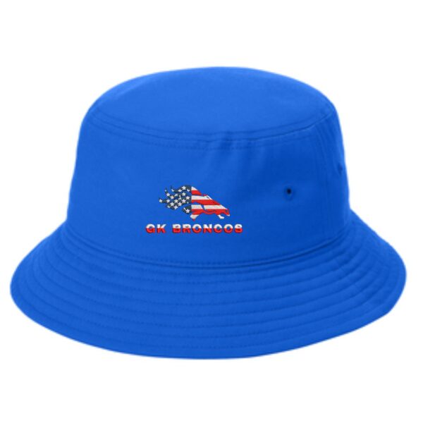 Genoa-Kingston Broncos Twill Classic Bucket Hat - Image 2