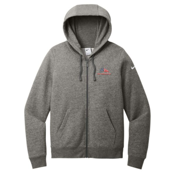Genoa-Kingston Broncos Ladies Nike Full-Zip Hoodie - Image 2