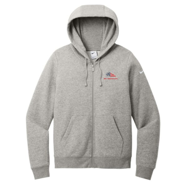 Genoa-Kingston Broncos Ladies Nike Full-Zip Hoodie - Image 4