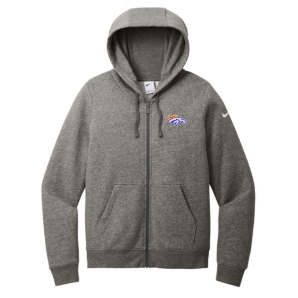 Genoa-Kingston Broncos Ladies Nike Full-Zip Hoodie - Image 3