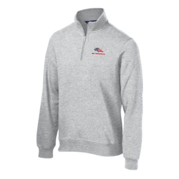 Genoa-Kingston Broncos Adult 1/4-Zip Sweatshirt - Image 2