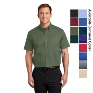 McHenry County Adult Short Sleeve Easy Care Shirt