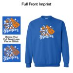 Genoa-Kingston Broncos Cheer Adult & Youth Crewneck Sweatshirt