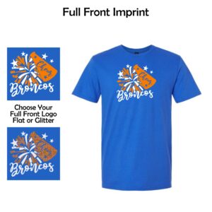 Genoa-Kingston Broncos Cheer Adult & Youth T-Shirt