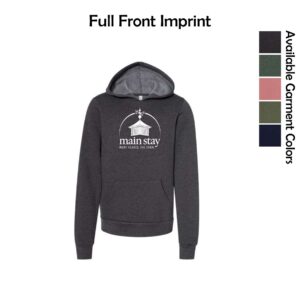 Main Stay Therapeutic Farm Youth Sponge Fleece Hoodie