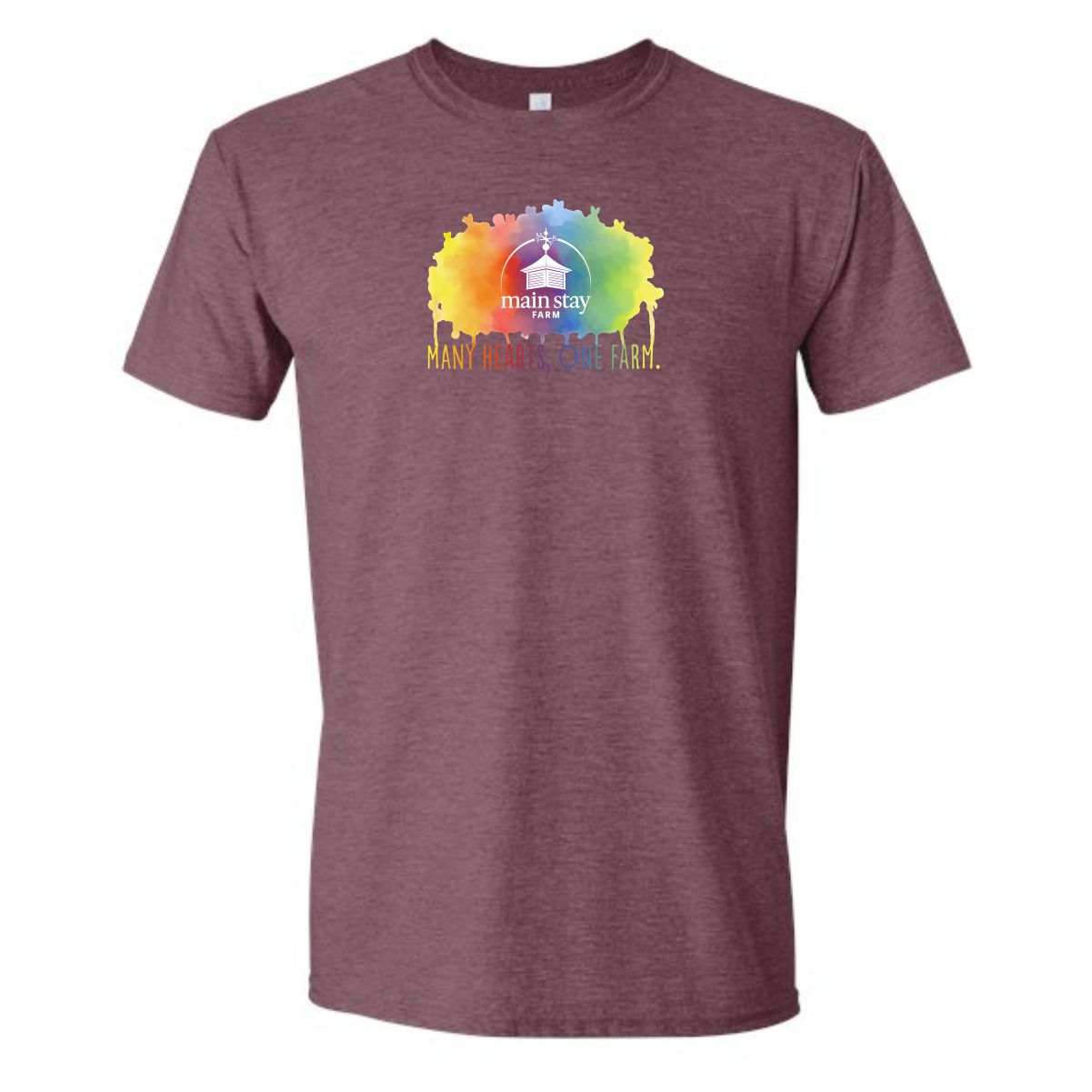 Main Stay Therapeutic Farm Adult Softstyle® T-Shirt - Image 8