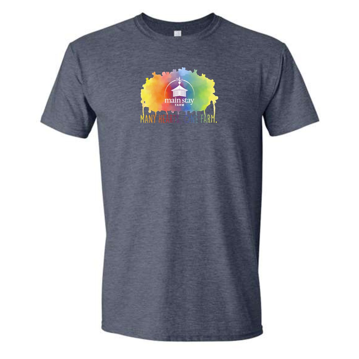 Main Stay Therapeutic Farm Adult Softstyle® T-Shirt - Image 10