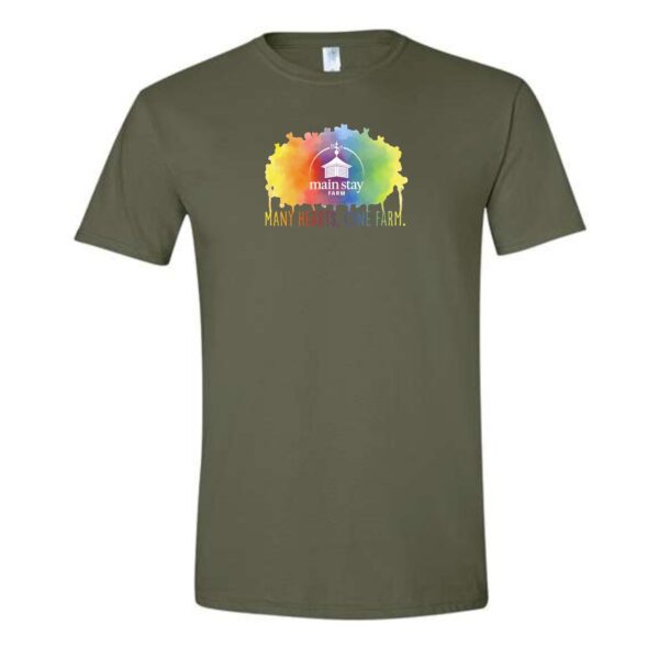Main Stay Therapeutic Farm Adult Softstyle® T-Shirt - Image 12