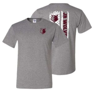 Prairie Ridge Jr. Wolves Football Adult & Youth T-Shirt