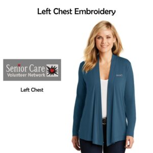Senior Care Volunteer Network Ladies Concept Open Cardigan