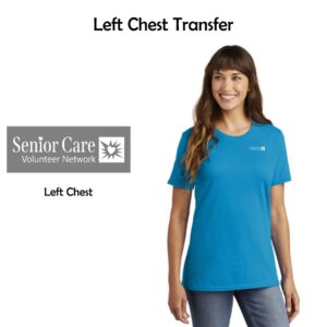 Senior Care Volunteer Network Ladies Core Cotton Tee