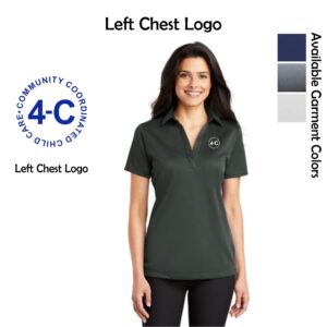 4-C Ladies Performance Polo