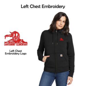 Canterbury Elementary Ladies Clarksburg Full-Zip Hoodie