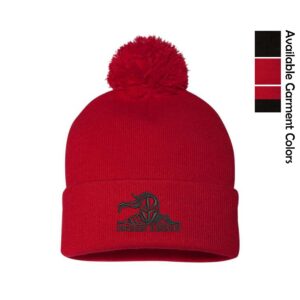 Canterbury Elementary Cuffed Beanie with Pom-Pom