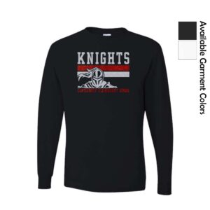 Canterbury Elementary Adult & Youth Long Sleeve T-Shirt with Glitter