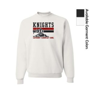 Canterbury Elementary Adult & Youth Crewneck Sweatshirt with Glitter