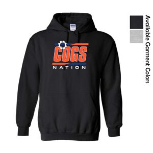Genoa Kingston Booster Club 01 COGS Nation Adult & Youth Hooded Sweatshirt