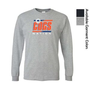 Genoa Kingston Booster Club 01 COGS Nation Adult & Youth Long Sleeve T-Shirt