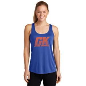 Genoa Kingston Booster Club Cross Country Ladies Racerback Tank